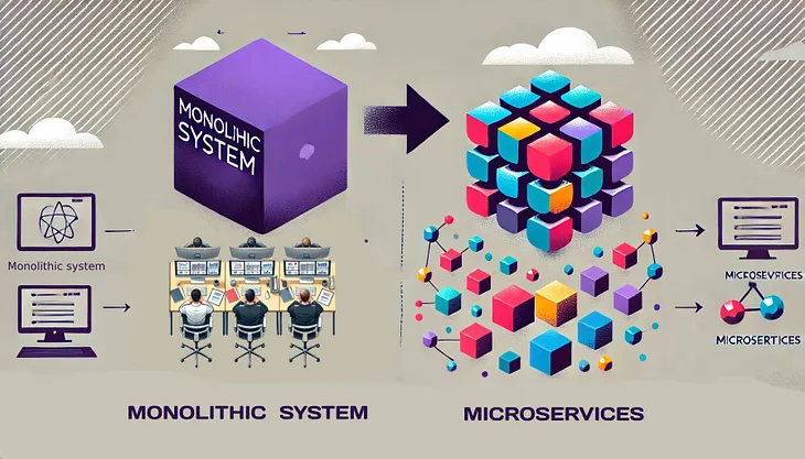 Transition from a Monolithic Application to Microservices