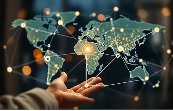 Connecting the world…