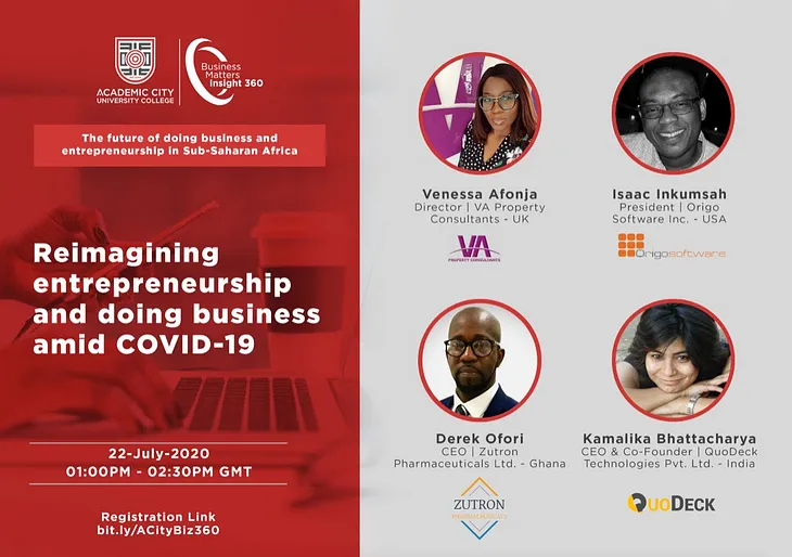 ACity Hosts Webinar on How Entrepreneurs Take Advantage of COVID-19