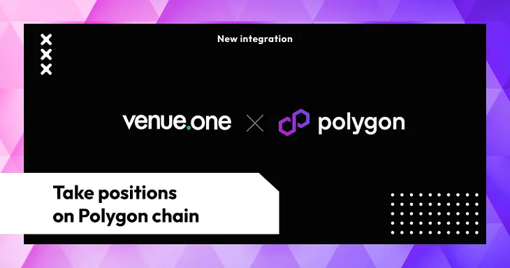 Venue One predictions live on Polygon