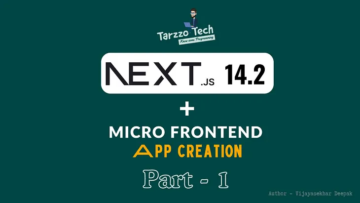 Building a Micro Frontend Application with Next.js 14.2 and Tailwind CSS — Part-I