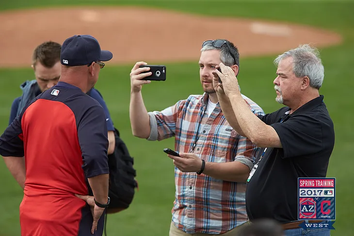 MLB Network’s 30 Clubs in 30 Days visits Cleveland Indians Spring Training camp