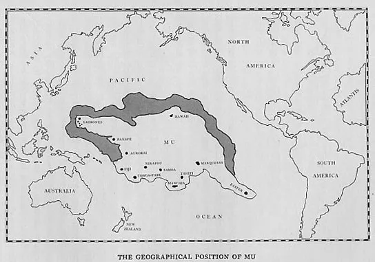 Lost continent of Mu