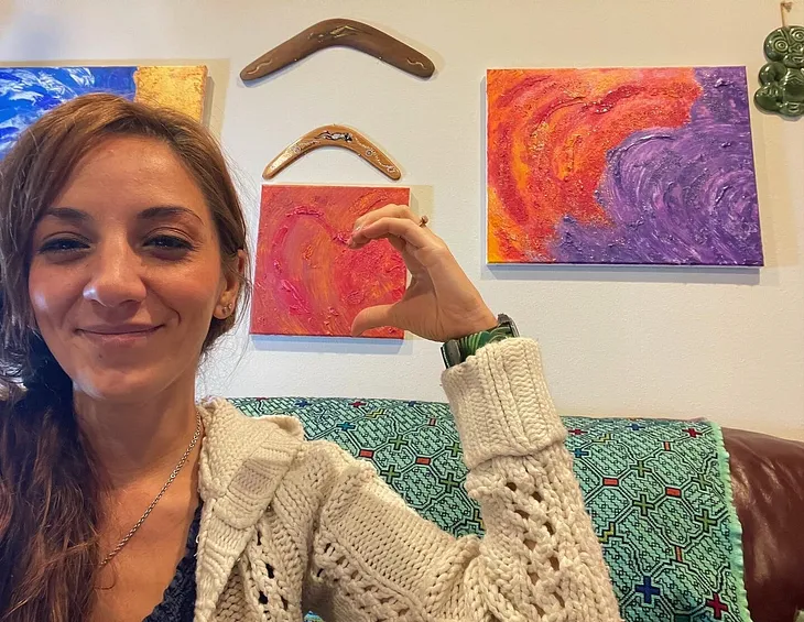 Art Therapy and Peer Wild. // Peer Wild Founder, Melanie Boling.