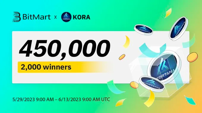 Free KORA tokens with Kortana Airdrop this May 2023