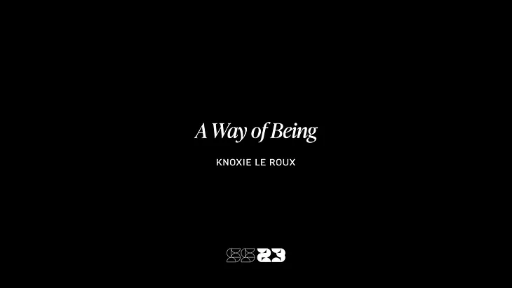 A Way of Being