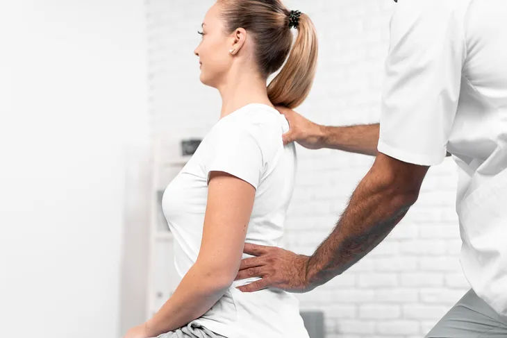 Chiropractic spinal adjustments for back pain