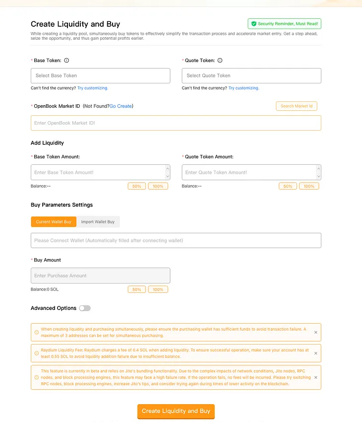 Using Jito bundles to swap tokens while simultaneously adding liquidity on Solana.