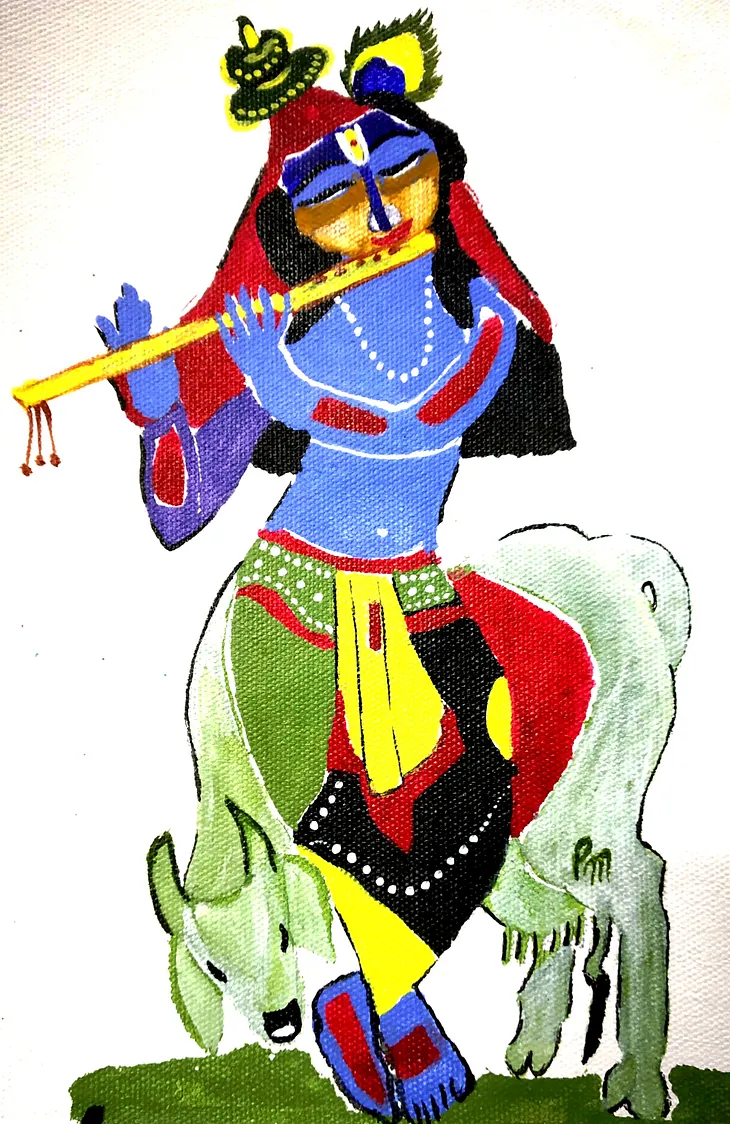 Main Reason Descent Krishna Avatar — Bhagavad Gita