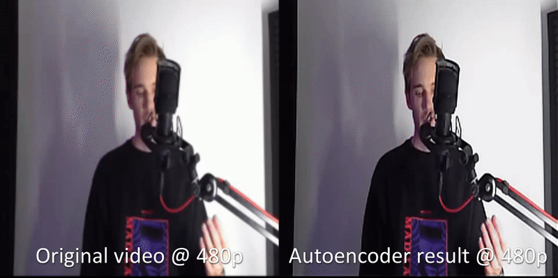 Improving PewDiePie’s camera quality with Autoencoders