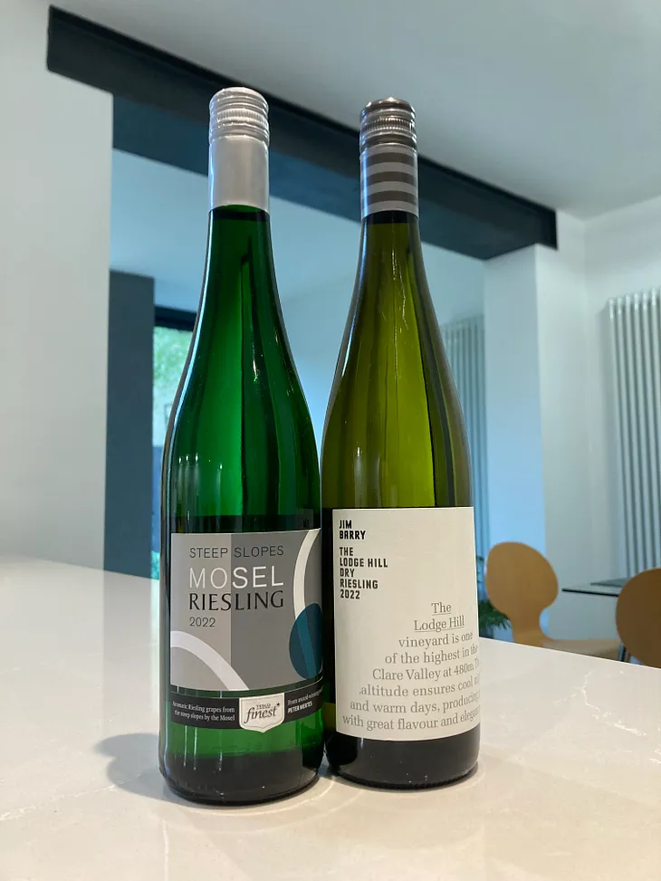 The CWB Riesling-off