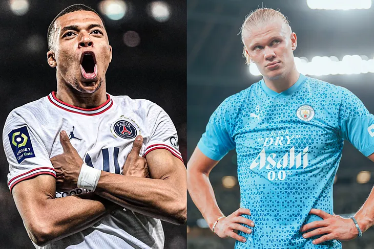 Haaland and Mbappe are a Striker, but what makes them different?