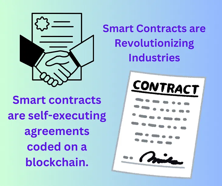 How Smart Contracts are Revolutionizing Industries