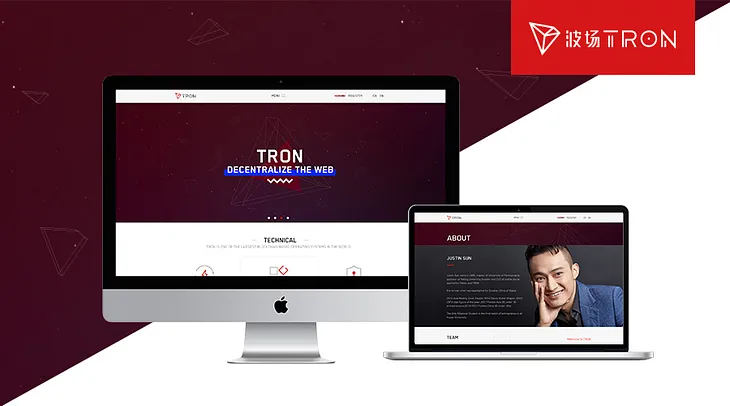 Re-designed Website of TRON Launched