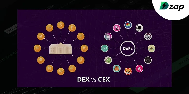 Why DZap is a more powerful DEX. DEX vs CEX