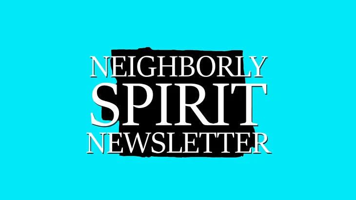 The Neighborly Spirit Newsletter (September 3rd, 1963)