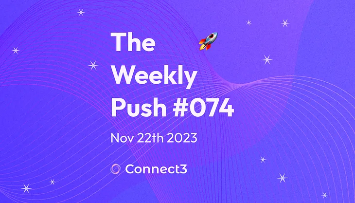 🚀 The Weekly Push 11/22