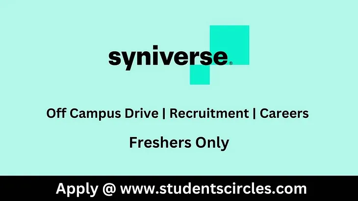 Syniverse Careers 2023 | Fresher | Direct Link