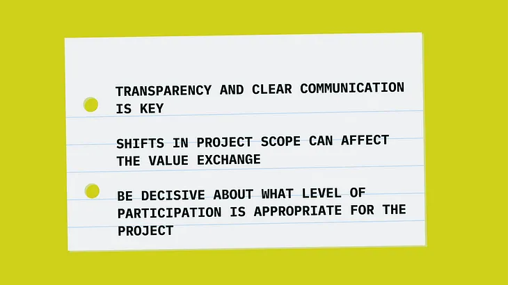 Ethical Participation in Design Research: Why setting clear expectations of participation is…