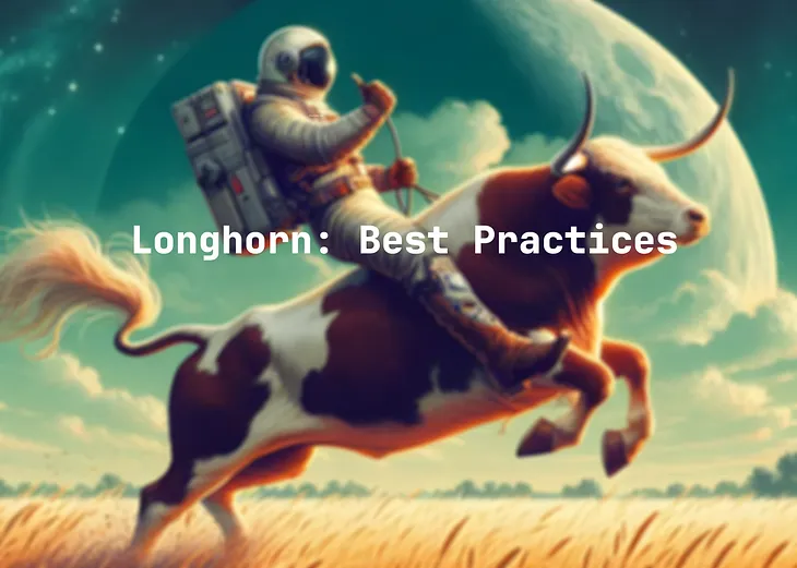 Best Practices for Longhorn