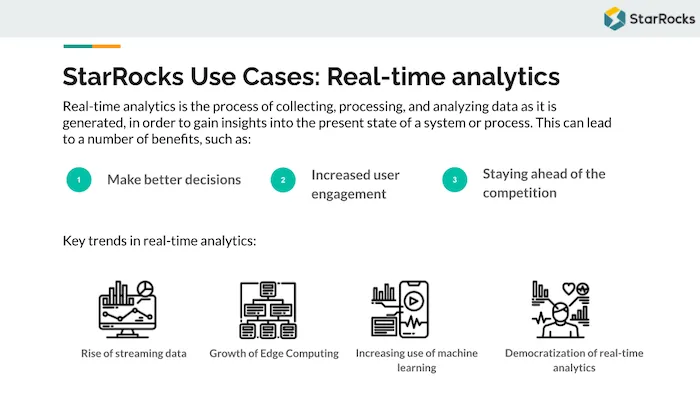 What is real time analytics, and who are the top players in this OLAP space?