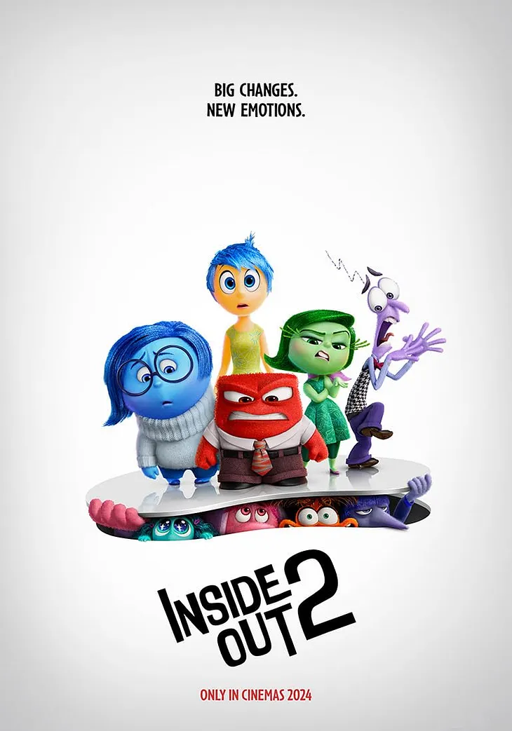 Lessons I learned from Inside Out 2