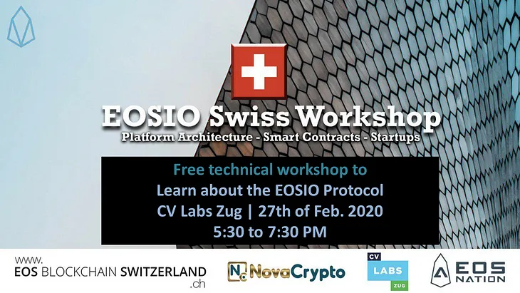 Crypto Valley | EOS Blockchain Switzerland