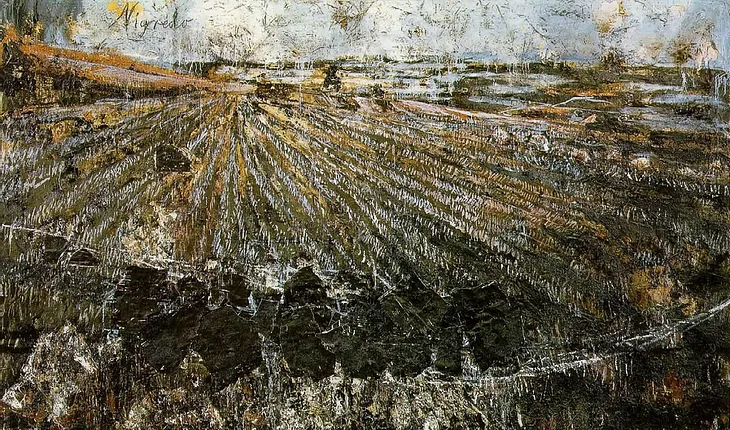 Blackness, 1984, Anselm Kiefer