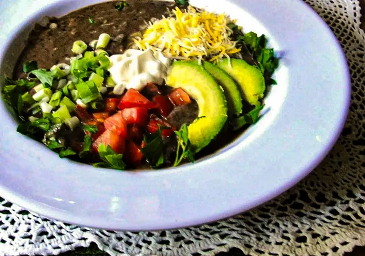 This Black Bean Tortilla Soup is Too Easy