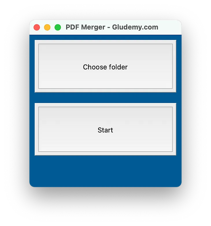 How to merge PDF within a folder