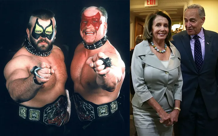 Is American Politics Professional Wrestling?