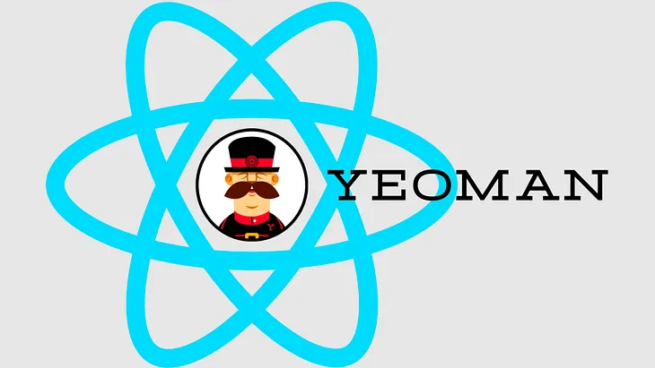 Quick start of your React application development with Yeoman