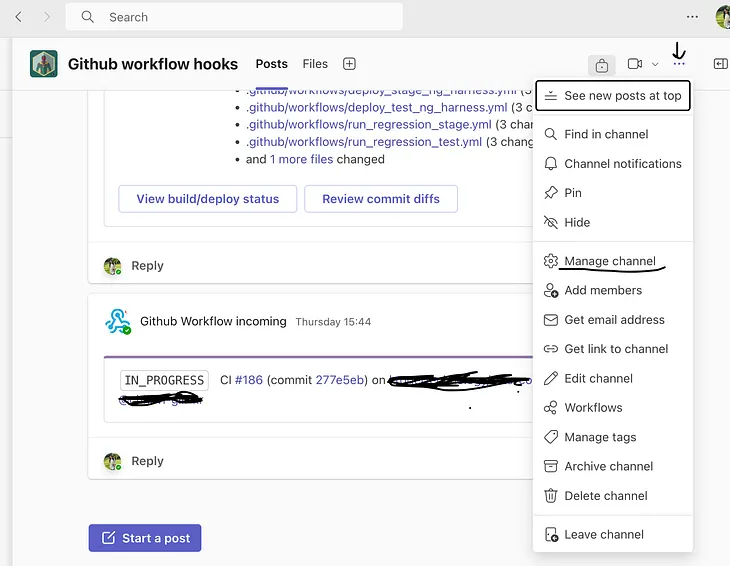 Send Git workflow notifications to Microsoft teams using GitHub Actions