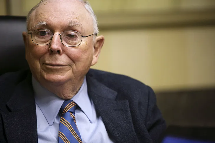 Things to learn from Charlie Munger