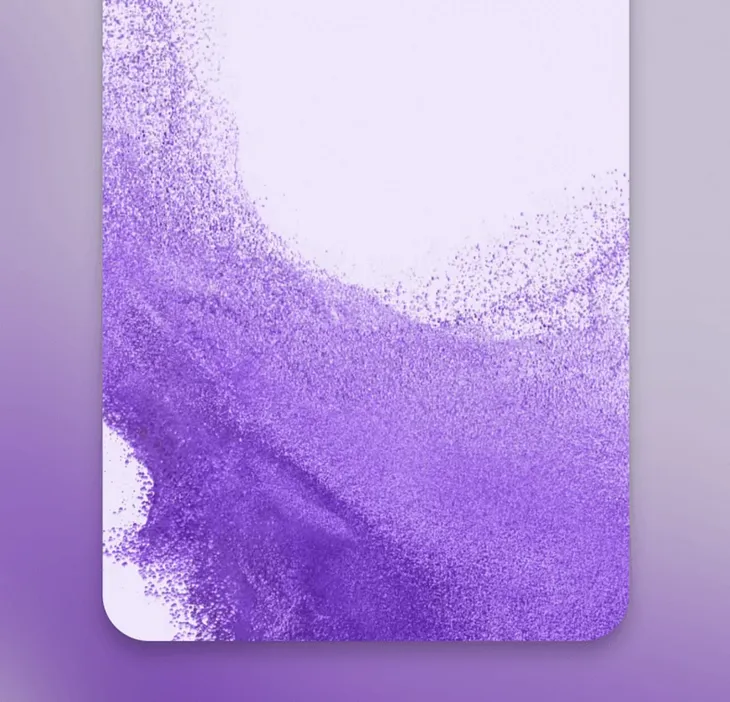 New color might be available in the Samsung Galaxy S22 💜