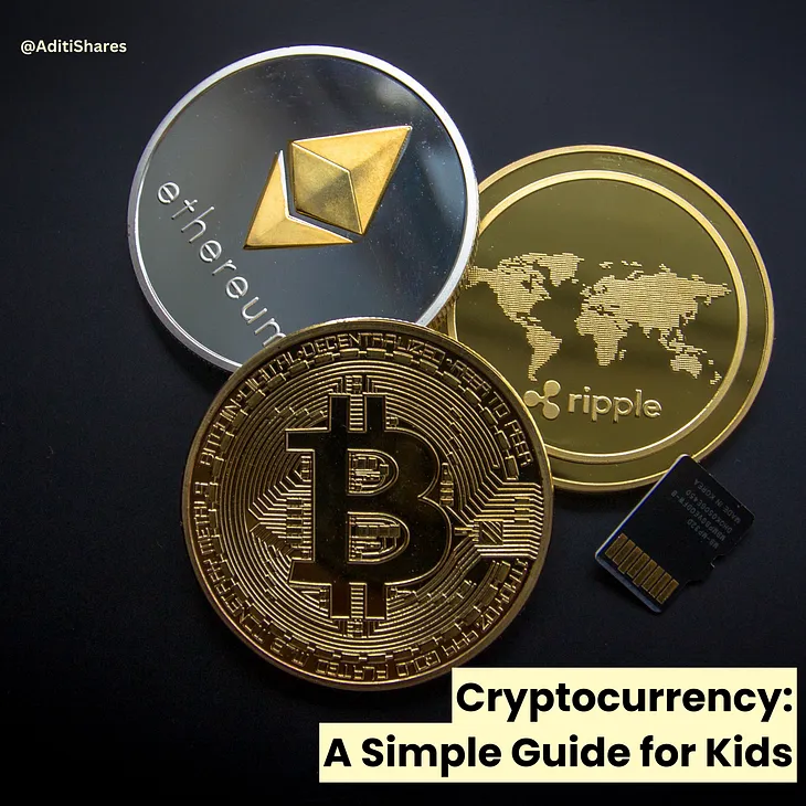 Cryptocurrency is like a digital sticker that you can trade with your friends. Instead of being made of paper or metal, it’s made of computer code. It’s a way to buy and sell things online without using a bank.