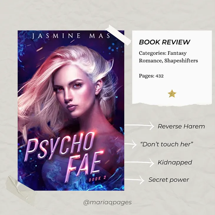 Psycho Fae (Cruel Shifterverse, #2) by Jasmine Mas: A Thrilling Fantasy Review