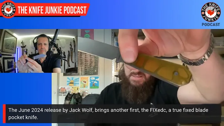 Jack Wolf Knives Debuts First Fixed Blade: The FIXedc