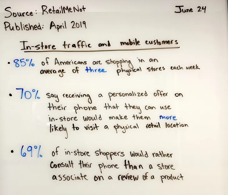 In-Store Traffic and Mobile Customers