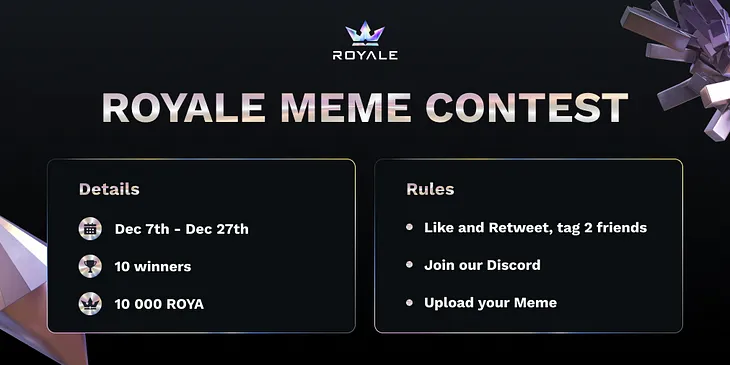 First Royale Meme Contest