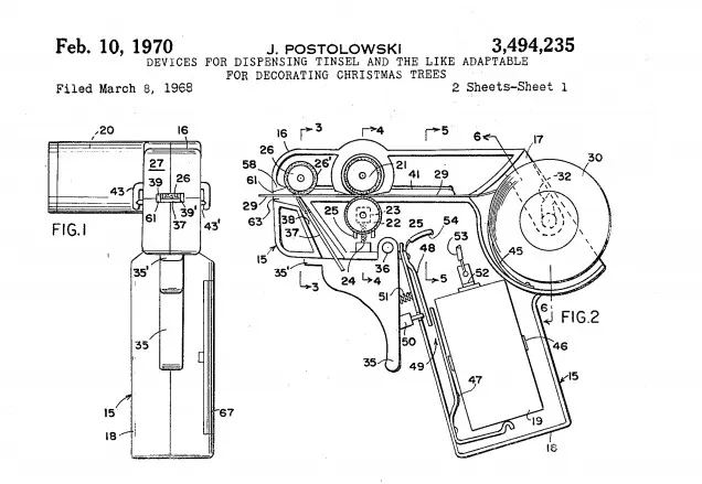 A look at novelty Christmas patents