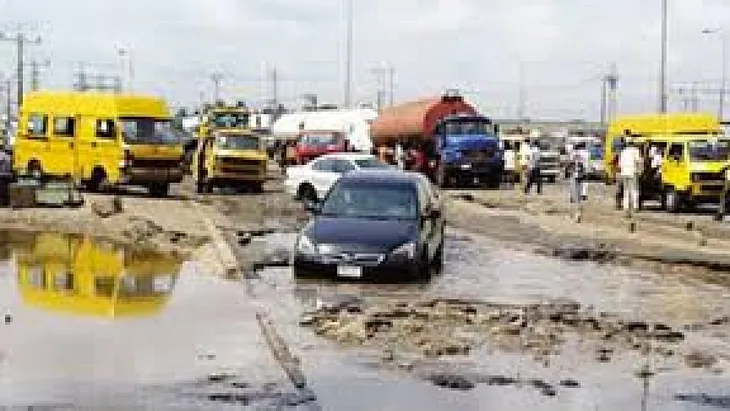 THE NIGERIA WORST ROAD