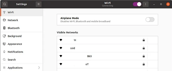 How to connect Wi-Fi 6E AP over the 6 GHz band with Ubuntu 21.04?