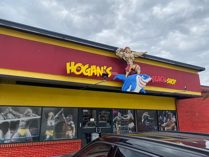 So Yeah, I Visited Hulk Hogan’s Wrestling Shop In Orlando