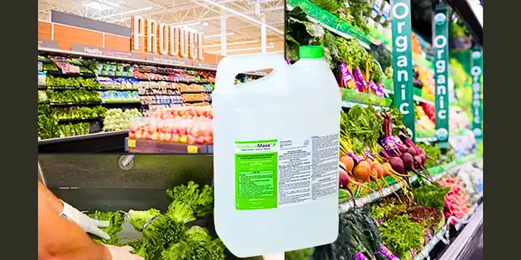 “ProduceMaxx”: The Disinfectant Sprayed on Your Fruit and Vegetables Without Your Consent