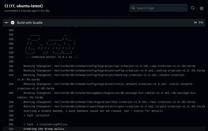 Corda5 Integration Testing