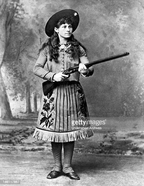 You can’t get a man with a gun…sang Annie Oakley in the movie….