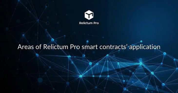 Areas of Relictum Pro contracts’ application.