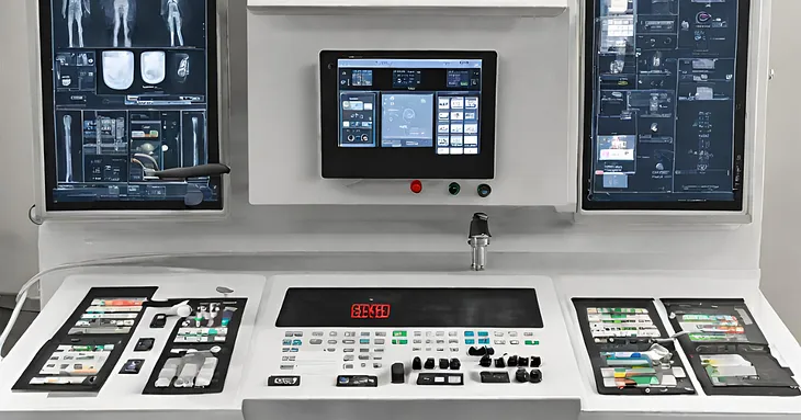 Navigating the X-ray Control Panel