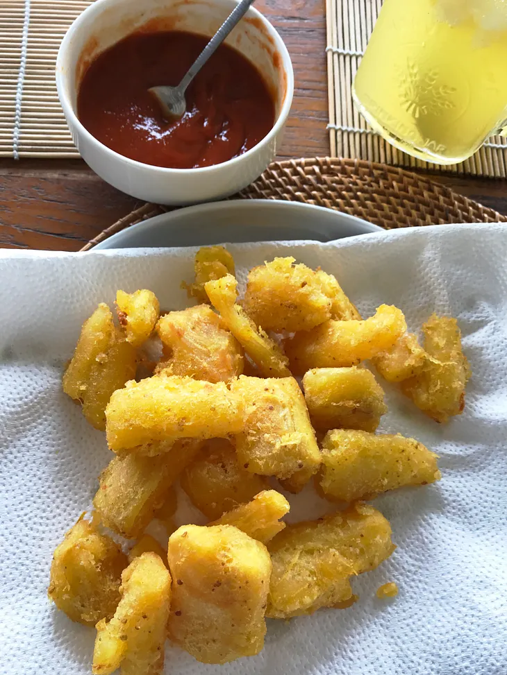 Fried Cassava (singkong goreng)